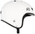 S1 Retro Lifer Helmet - White Matte/Black Stripes
