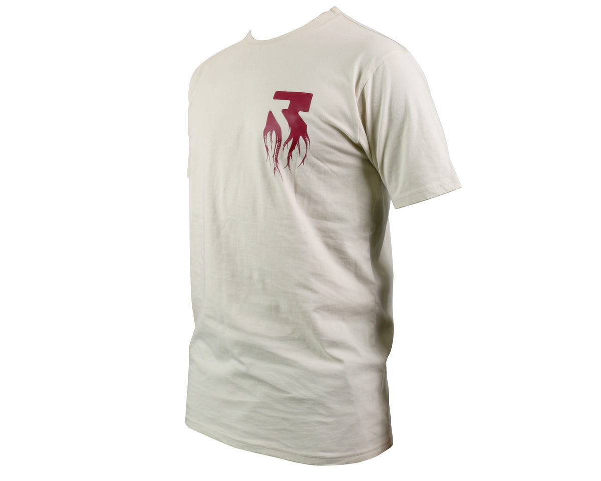 Root Industries T-Shirt Rooted - Sand & Burgundy
