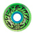 Slime Balls Swirly Wheels 65mm 78a - Trans Green Swirl (Set of 4) - Skates USA