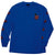 Santa Cruz Atomic Dot Long Sleeve Mens T-Shirt - Royal Blue
