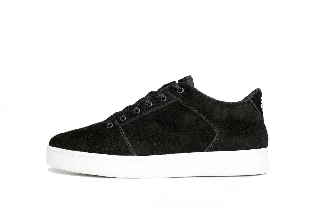 SCg Shoes Sound Suede - Black/White- Skates USA