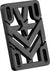 Mini Logo Rigid Riser Pads 1/4" - Black (Set of 2) - Skates USA