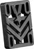 Mini Logo Rigid Riser Pads 1/2" - Black (Set of 2)