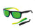 Arnette Sunglasses Dropout - Gloss Black/Neon Green - Skates USA