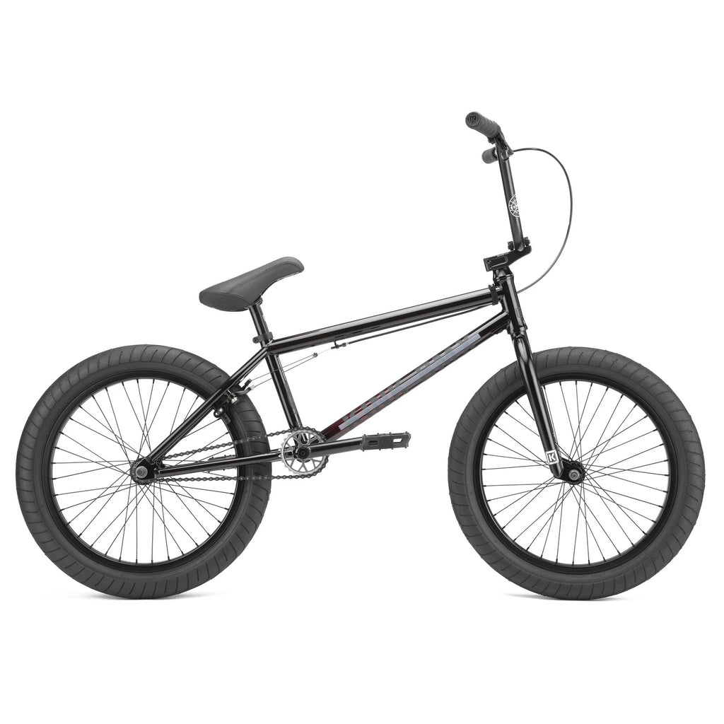 Kink 2022 Whip Complete BMX Bike - Gloss Black Fade- Skates USA