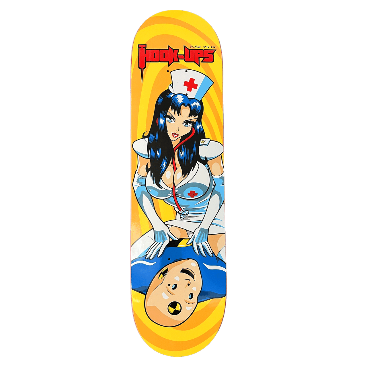 Hook-Ups CPR Nurse Girl Skateboard Deck - 8.25″- Skates USA