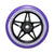 Envy S3 Scooter Wheel 110mm - Black/Purple (Pair)