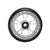 Envy Scooter Wheel 100mm - Silver/Black (Pair)