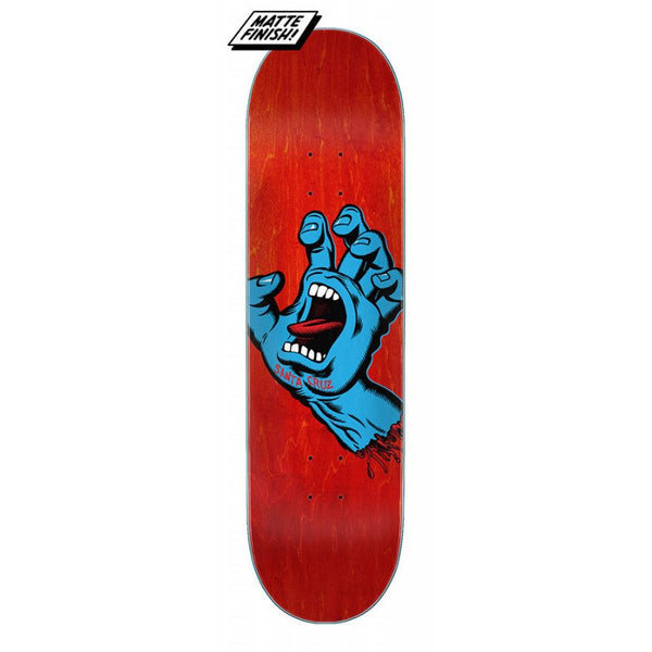 Santa Cruz Screaming Hand Skateboard Deck - 8.0